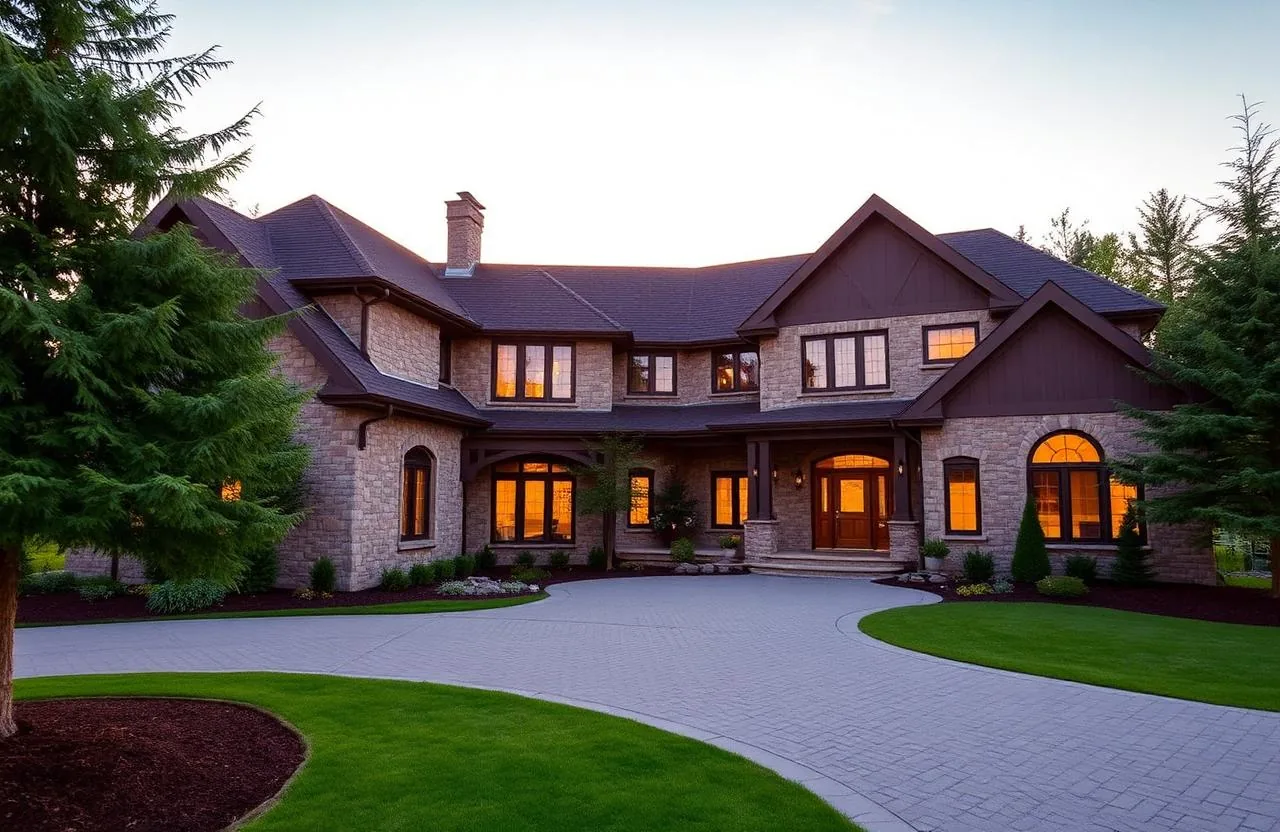 Restored heritage brick home in Dundas Ontario