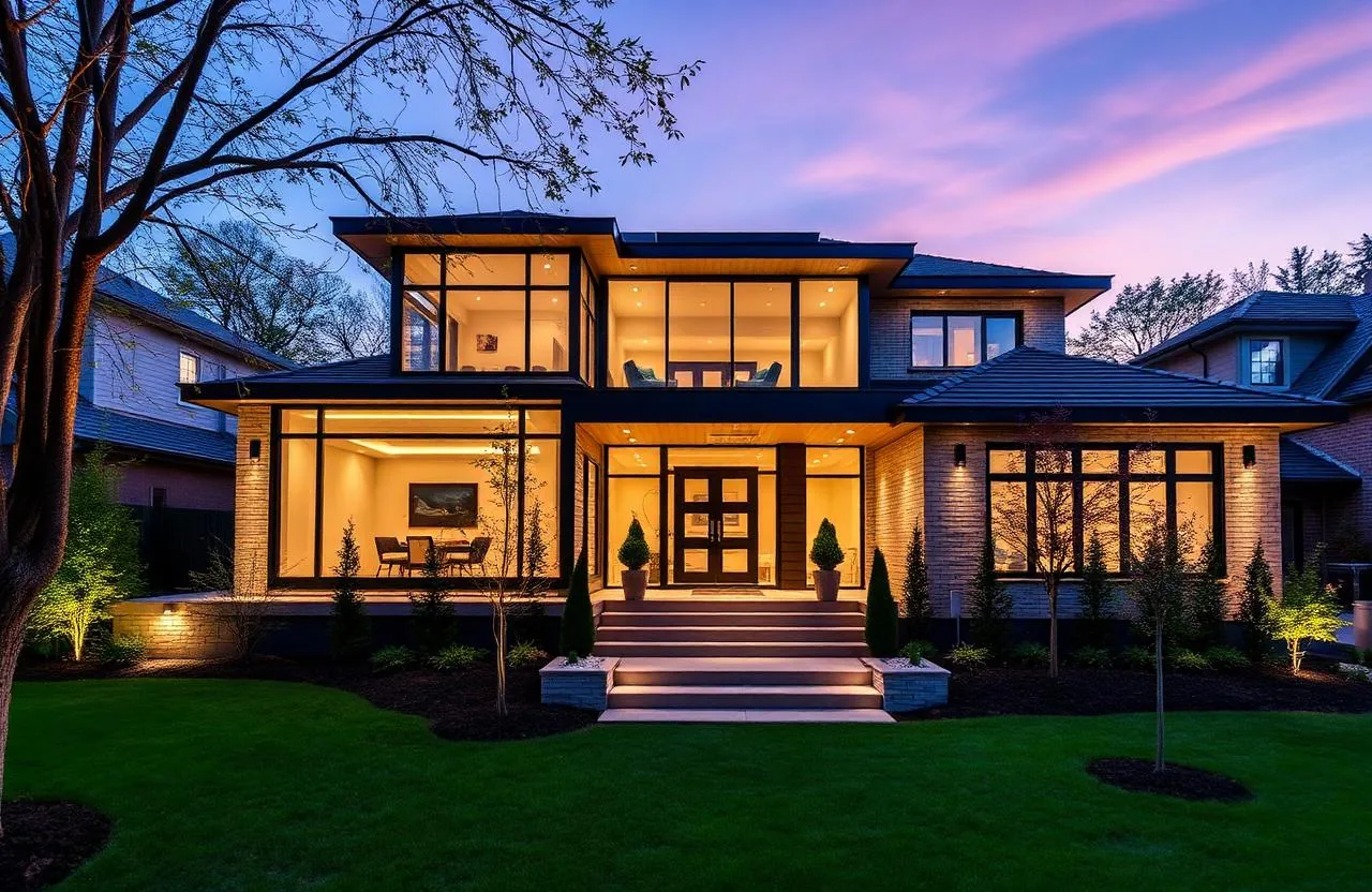 New custom home in Lorne Park Mississauga