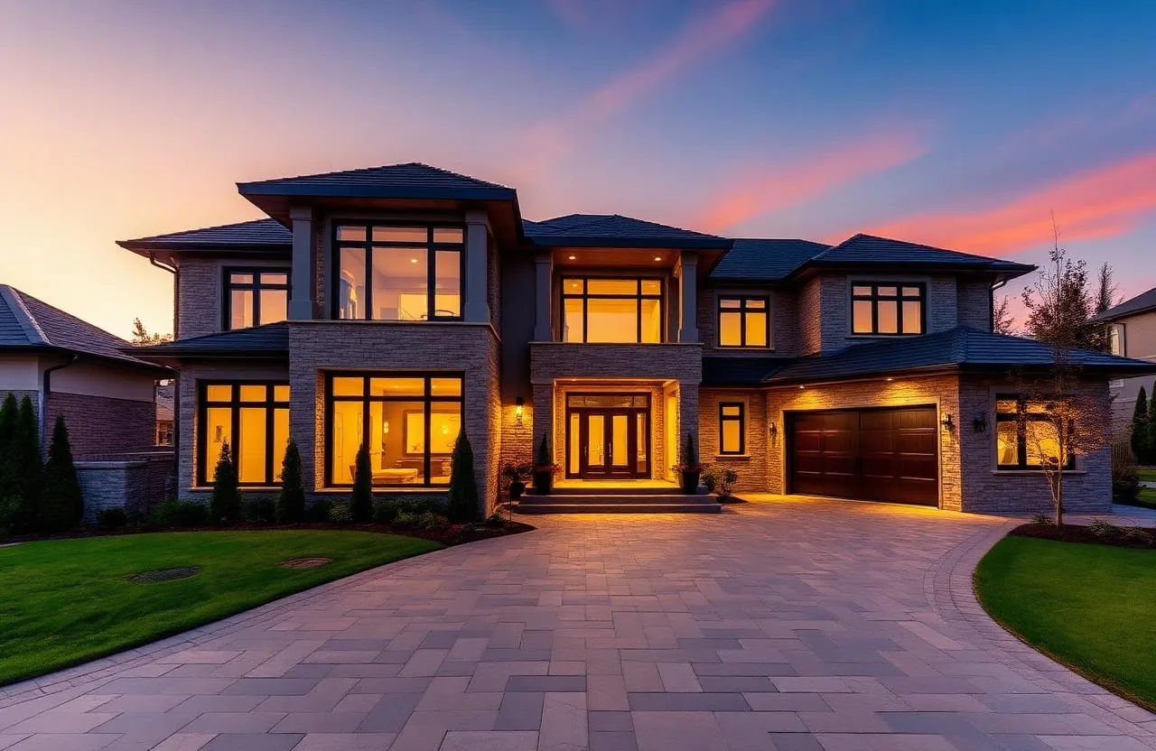Luxury custom home in Oakville Ontario