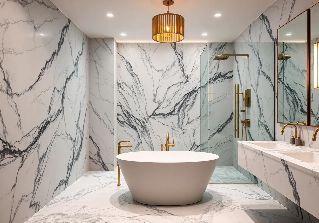 Spa primary bathroom in Oakville Ontario